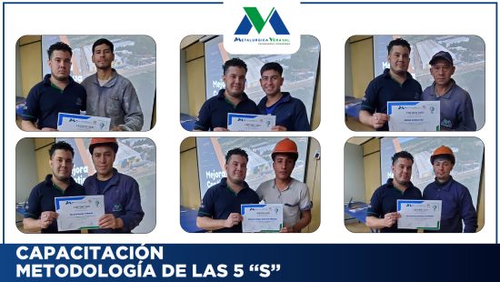 CAPACITACIÓN - METODOLOGÍA DE LAS 5 "S"